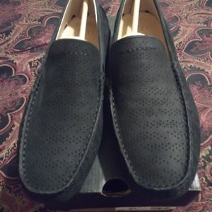 UGG Henrick Stripe Perforated Driving Shoe